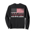 Grandad Myth Legend Fathers Day Sweatshirt - Custom Art Print for Adults - T-Shirt, Sweatshirt, Hoodie