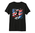 Usa Patriotic Soccer Lover Dad Coach T-Shirt - Novelty Apparel Unisex - T-Shirt, Sweatshirt, Hoodie