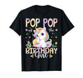 Pop Pop Birthday Kawaii Unicorn Family T-Shirt - Novelty Apparel Men Women - T-Shirt, Sweatshirt, Hoodie