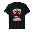 Pappys Winning Poker Funny Dad Daddy T-Shirt - Trendy Graphic for Adults - T-Shirt, Sweatshirt, Hoodie