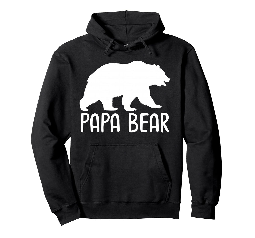 Papa Bear Dad Bear Family Matching Hoodie - Streetwear Style for Adults - T-Shirt, Sweatshirt, Hoodie
