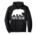 Papa Bear Dad Bear Family Matching Hoodie - Streetwear Style for Adults - T-Shirt, Sweatshirt, Hoodie