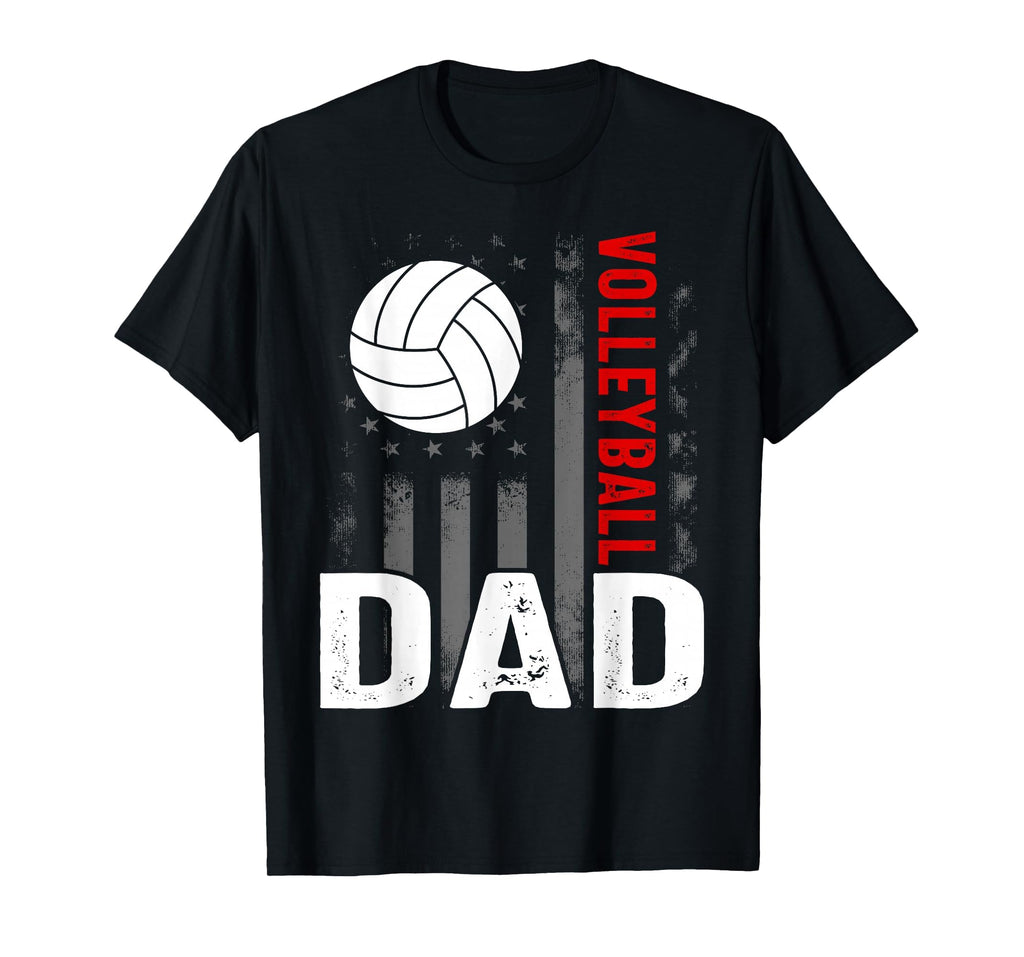 Volleyball Dad T-Shirt - Custom Art Print Men Women - T-Shirt, Sweatshirt, Hoodie