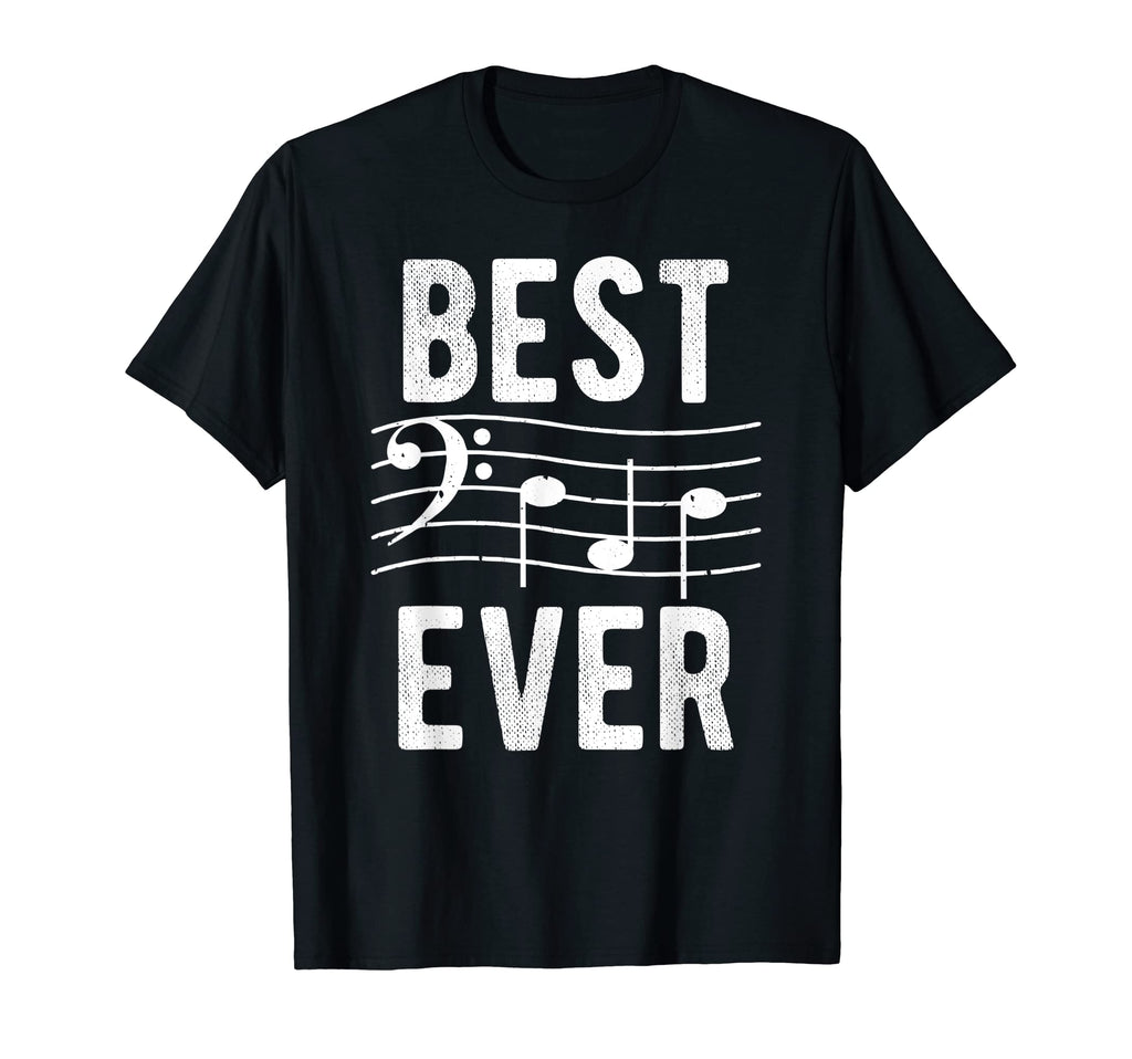 Best Dad Ever Chord Music Sheet Musician T-Shirt - Custom Art Print Unisex - T-Shirt, Sweatshirt, Hoodie