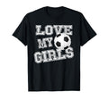 I Love My Dad Mom Soccer Soccer Mom T-Shirt - Graphic Print Unisex - T-Shirt, Sweatshirt, Hoodie