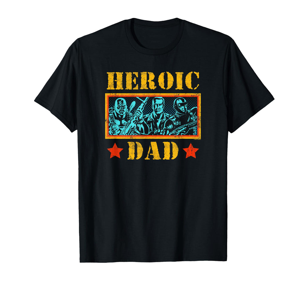 G I Joe Fathers Day Heroic Dad Army T-Shirt - Aesthetic Graphic Men Women - T-Shirt, Sweatshirt, Hoodie