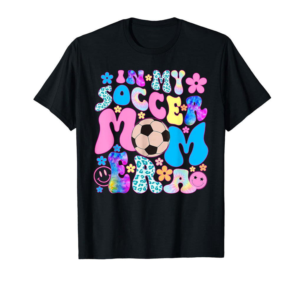 Groovy Soccer Mom Life T-Shirt - Custom Art Print Unisex - T-Shirt, Sweatshirt, Hoodie