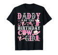 Daddy Birthday Cow Rodeo Cowgirl T-Shirt - Fun Novelty Design Men Women - T-Shirt, Sweatshirt, Hoodie