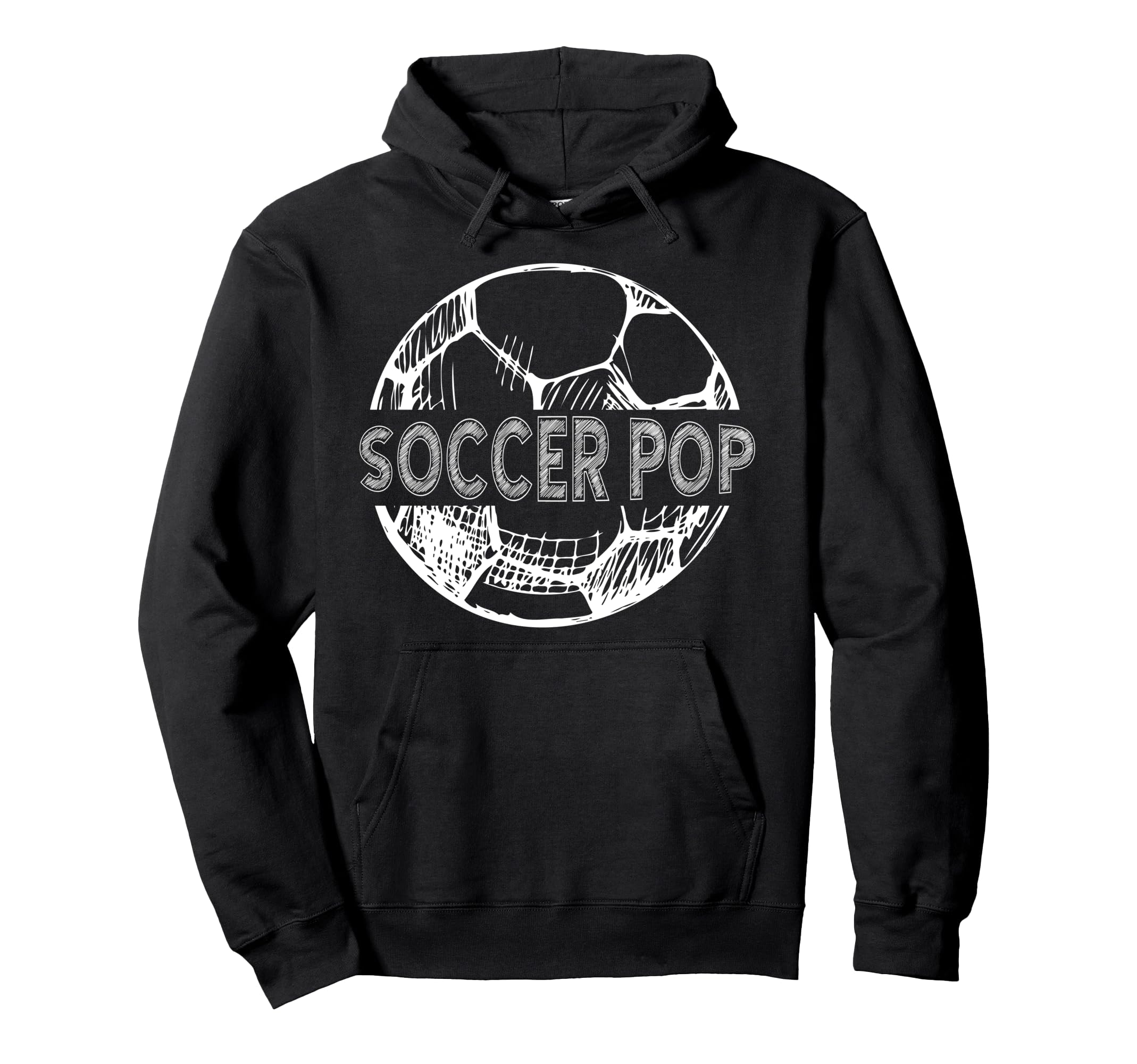 Soccer Pop Grandpa Pop Soccer Hoodie - Casual Everyday Wear for Adults - T-Shirt, Sweatshirt, Hoodie