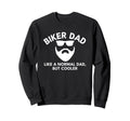 Biker Mountain Bike Dad Bearded T Shirts T-Shirt - Trendy Graphic Men Women - T-Shirt, Sweatshirt, Hoodie