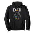 Autism Awareness Proud Dad Autistic Hoodie - Streetwear Style Men Women - T-Shirt, Sweatshirt, Hoodie