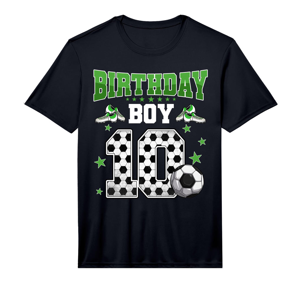 Soccer 10Th Birthday 10 Year Old T-Shirt - Casual Everyday Wear Men Women - T-Shirt, Sweatshirt, Hoodie