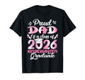 Proud Dad 2026 Kindergarten Graduate T-Shirt - Minimalist Print Men Women - T-Shirt, Sweatshirt, Hoodie