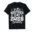 Proud Brother 2026 Senior Soccer Ball T-Shirt - Aesthetic Graphic Unisex - T-Shirt, Sweatshirt, Hoodie