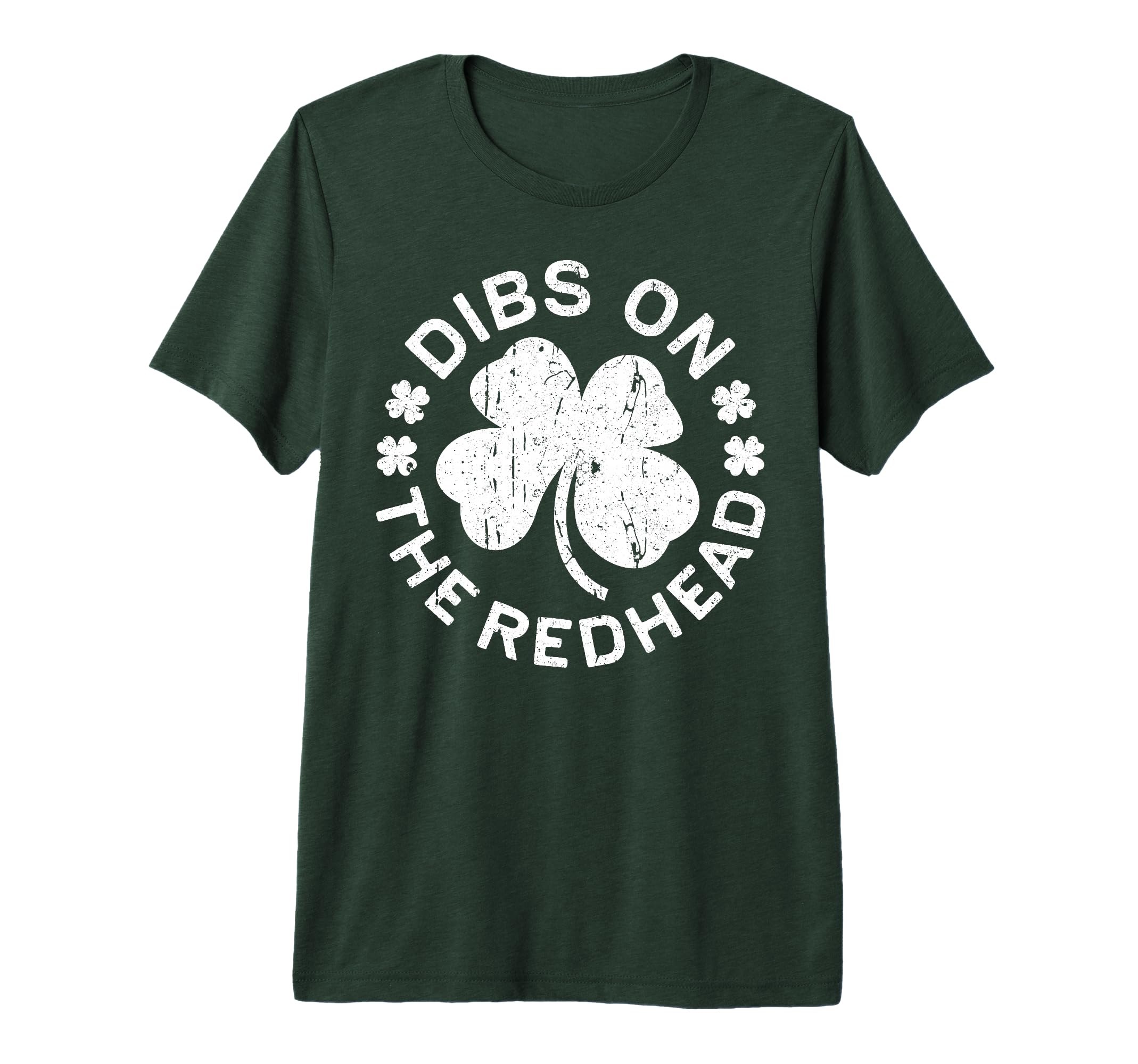 Dibs Redhead Funny St Patricks Day Tri T-Shirt - Streetwear Style Unisex - T-Shirt, Sweatshirt, Hoodie