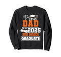 Proud Dad 2025 3Rd Grade Graduate Sweatshirt - Graphic Print Men Women - T-Shirt, Sweatshirt, Hoodie