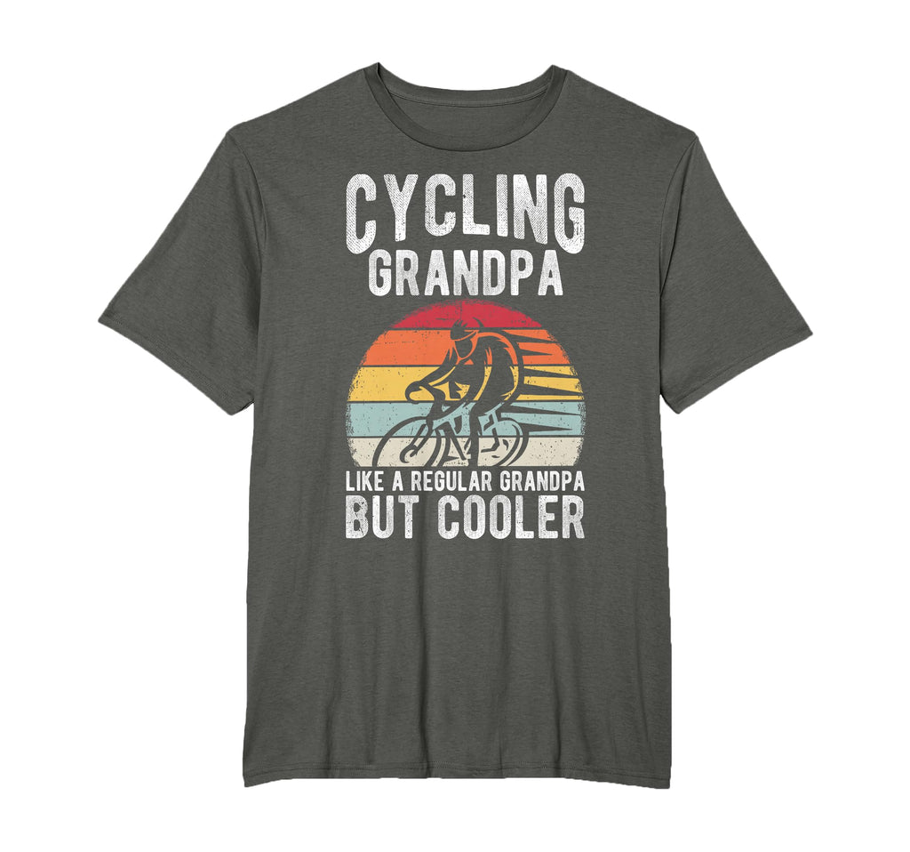 Cycling Grandpa Like Regular T-Shirt - Fun Novelty Design Men Women - T-Shirt, Sweatshirt, Hoodie