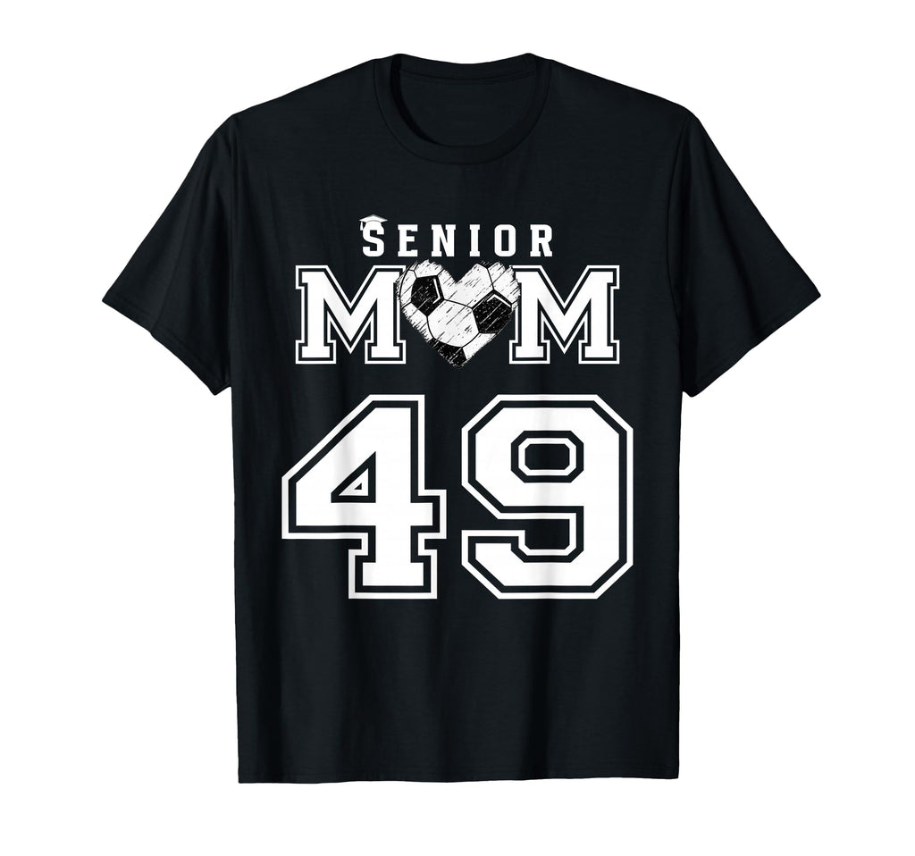 Proud Senior Soccer Mom Custom Jersey T-Shirt - Graphic Print Men Women - T-Shirt, Sweatshirt, Hoodie