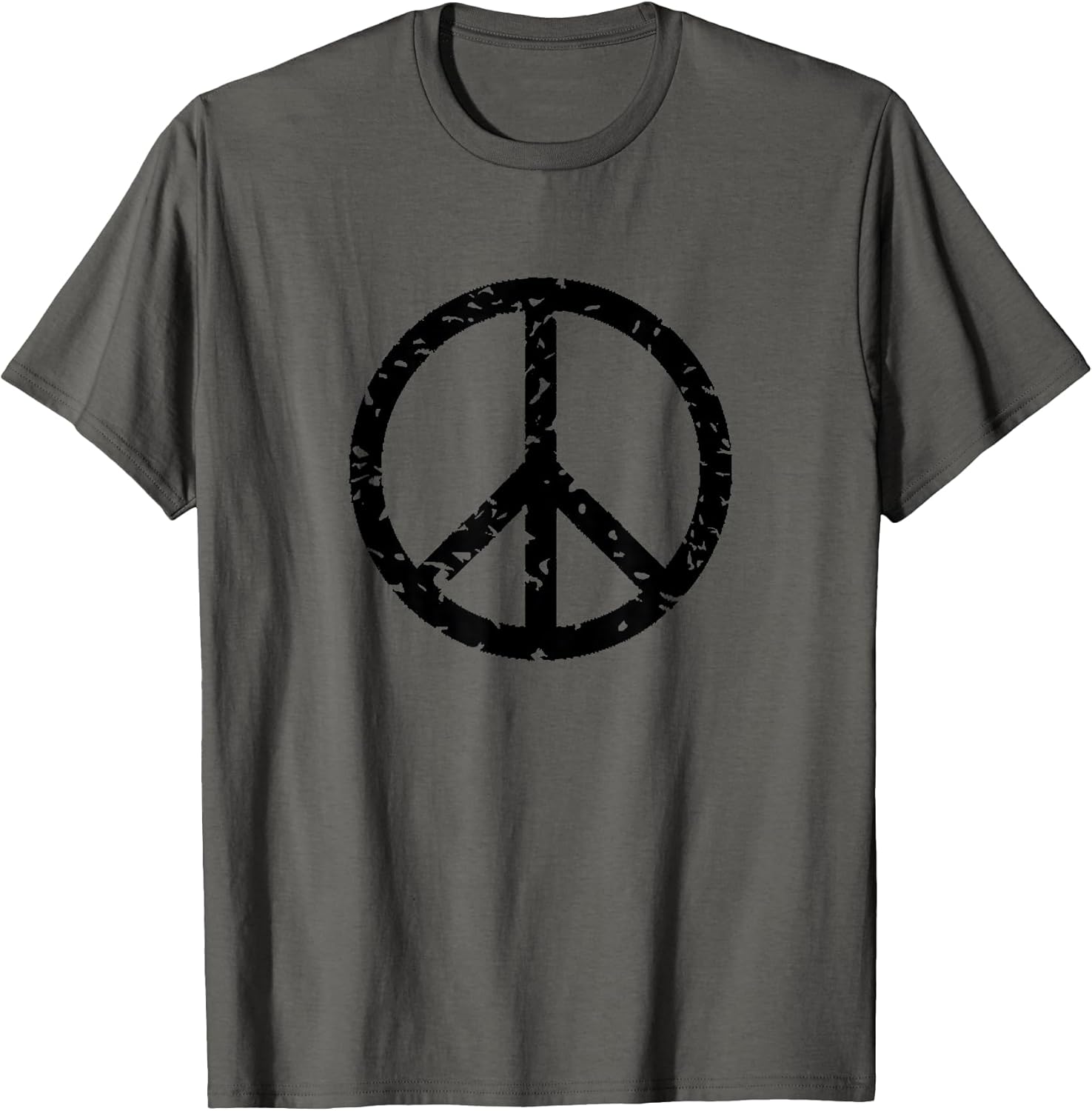 Distressed Vintage Peace Sign Trendy Hippy - Adult & Kids T-Shirts, Sweatshirts & Hoodies apparel design preview 1