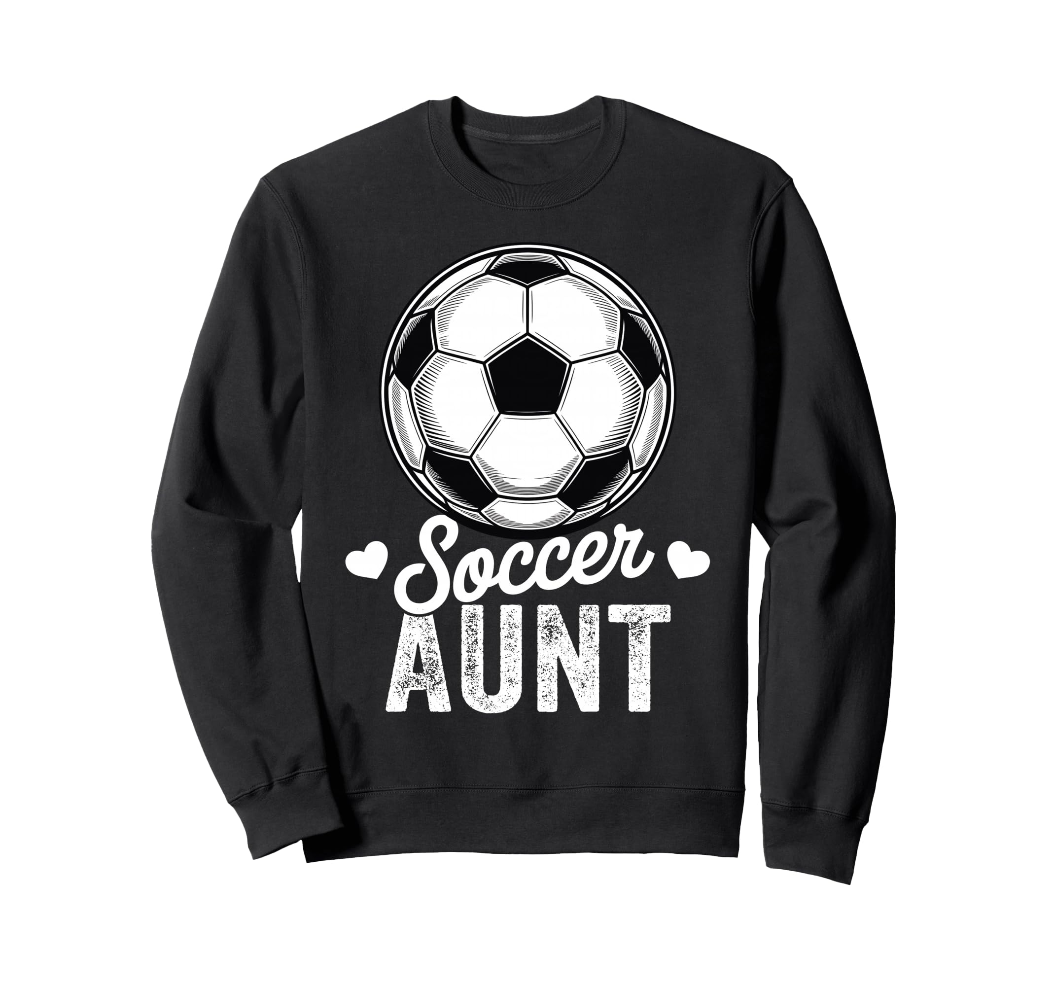 Funny Soccer Aunt Mothers Day Sweatshirt - Aesthetic Graphic Unisex - T-Shirt, Sweatshirt, Hoodie