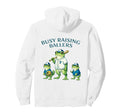 Busy Raising Baller Baseball Softball Hoodie - Custom Art Print Men Women - T-Shirt, Sweatshirt, Hoodie