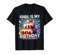 April Is My Birthday Birthday T-Shirt - Minimalist Print for Adults - T-Shirt, Sweatshirt, Hoodie