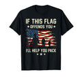 Sacrificed If This Flag Offends You Ill T-Shirt - Graphic Print Men Women - T-Shirt, Sweatshirt, Hoodie