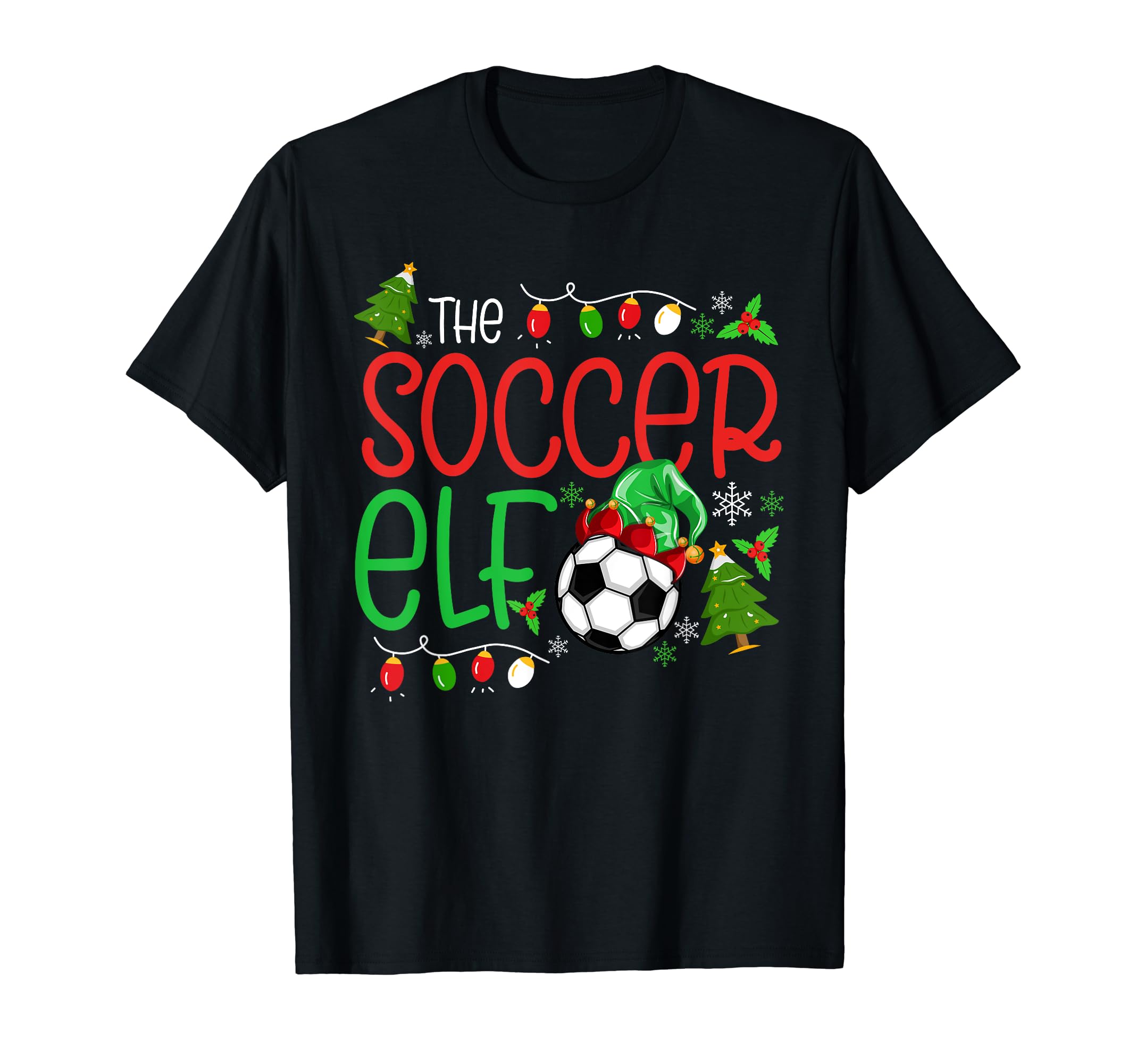 Soccer Elf T-Shirt - Unique Graphic for Adults - T-Shirt, Sweatshirt, Hoodie