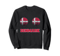 Denmark Soccer Danish Flag Boobs Sweatshirt - Streetwear Style Men Women - T-Shirt, Sweatshirt, Hoodie