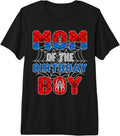 Spider Web Birthday Party Mom of The Boy Premium - Adult & Kids T-Shirts, Sweatshirts & Hoodies apparel design preview 1