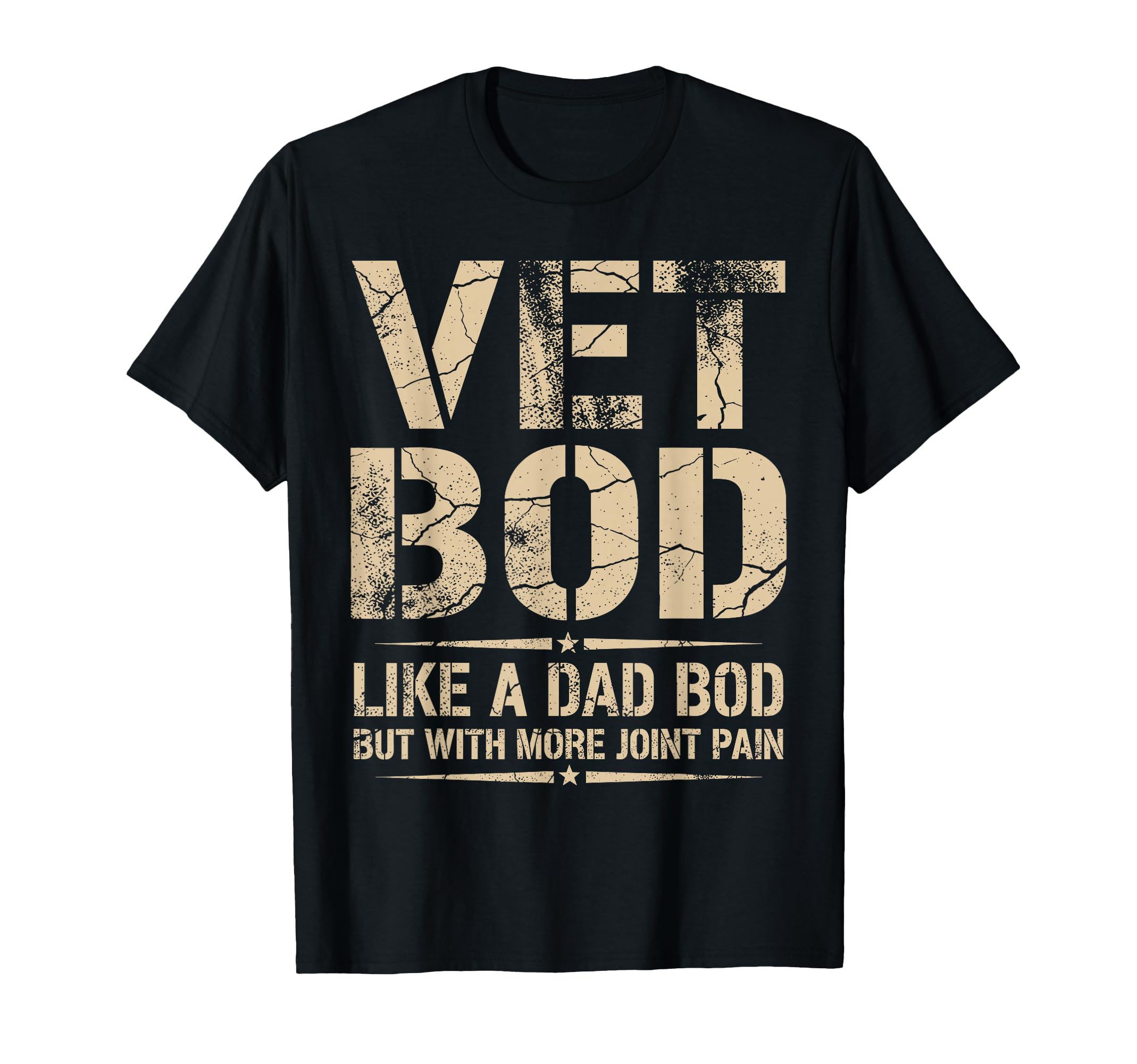 Vet Bod Like Dad Bod But More Joint T-Shirt - Minimalist Print for Adults - T-Shirt, Sweatshirt, Hoodie