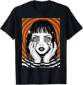 Horror Anime Manga, Aesthetic Japanese Creepy Kawaii - Adult & Kids T-Shirts, Sweatshirts & Hoodies apparel design preview 1