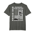 Proud Dad Red Friday Military Support T-Shirt - Novelty Apparel for Adults - T-Shirt, Sweatshirt, Hoodie