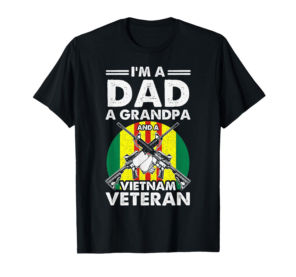 Vietnam Veteran Dad Grandpa T-Shirt - Streetwear Style Unisex - T-Shirt, Sweatshirt, Hoodie