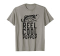 Reel Pop Pop Fishing Funny Grandpa T-Shirt - Graphic Print for Adults - T-Shirt, Sweatshirt, Hoodie