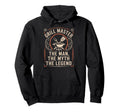Funny Bbq Dad Grill Master Myth Legend Hoodie - Custom Art Print Unisex - T-Shirt, Sweatshirt, Hoodie