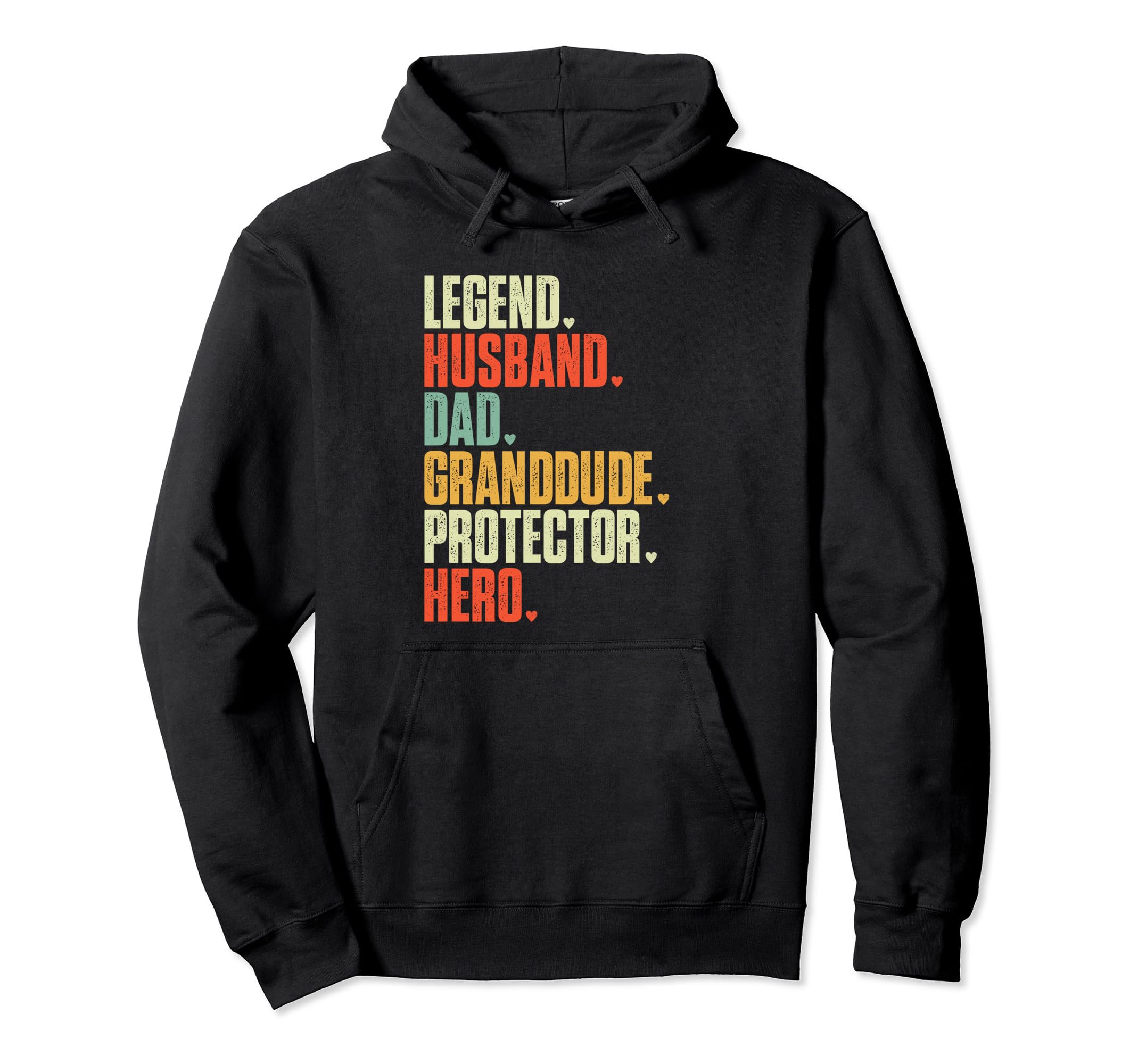 Fathers Day Legend Husband Dad Hoodie - Fun Novelty Design for Adults - T-Shirt, Sweatshirt, Hoodie