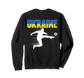 Ukraine Soccer Fans Jersey Ukrainian Sweatshirt - Graphic Print for Adults - T-Shirt, Sweatshirt, Hoodie