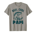 Reel Papi Fishing Grandpa T-Shirt - Aesthetic Graphic for Adults - T-Shirt, Sweatshirt, Hoodie