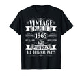 60Th Birthday Born 1965 60 Years Old Bday T-Shirt - Graphic Print Unisex - T-Shirt, Sweatshirt, Hoodie