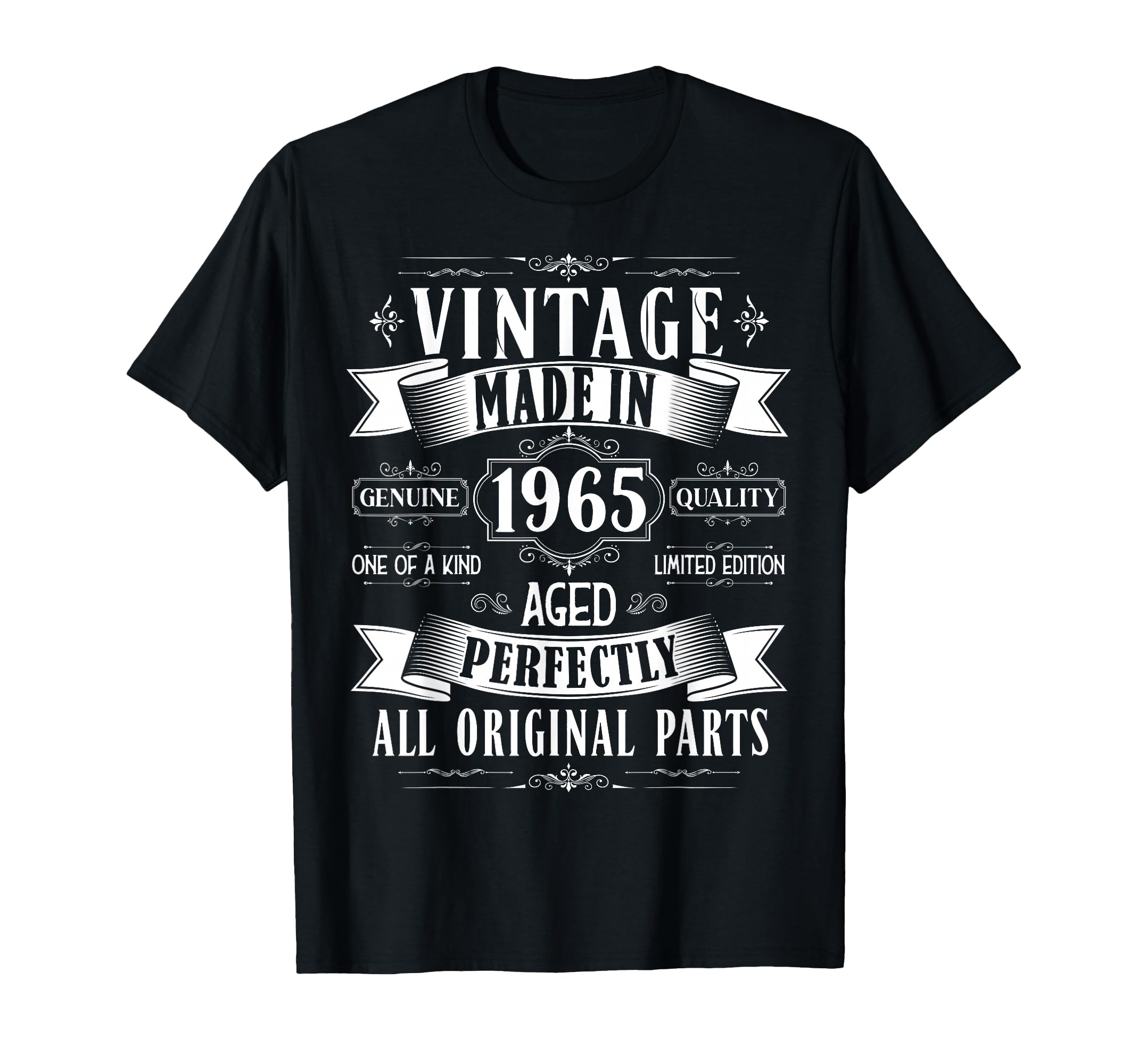60Th Birthday Born 1965 60 Years Old Bday T-Shirt - Graphic Print Unisex - T-Shirt, Sweatshirt, Hoodie