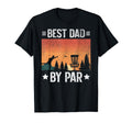Best Dad Par Disc Golf Father Funny T-Shirt - Minimalist Print for Adults - T-Shirt, Sweatshirt, Hoodie