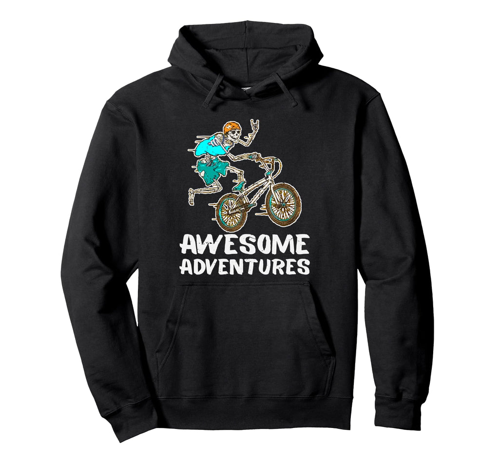 Epic Awesome Adventures Bmx Biker Gift Hoodie - Graphic Print Unisex - T-Shirt, Sweatshirt, Hoodie