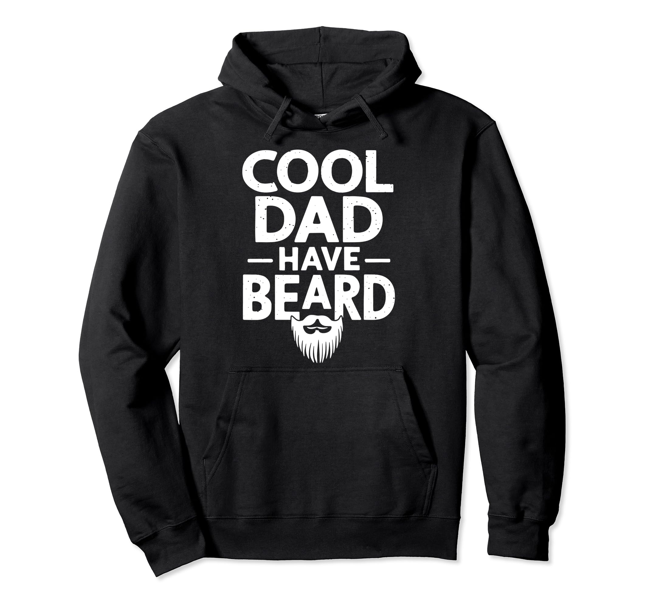 Bearded Dad Novelty Funny Beard Lover Hoodie - Trendy Graphic Unisex - T-Shirt, Sweatshirt, Hoodie