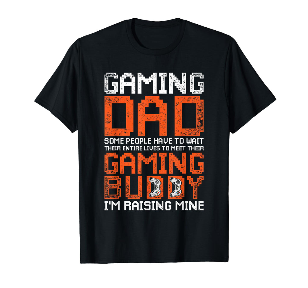 Video Gaming Daddy Gamer Dad Fathers T-Shirt - Novelty Apparel for Adults - T-Shirt, Sweatshirt, Hoodie