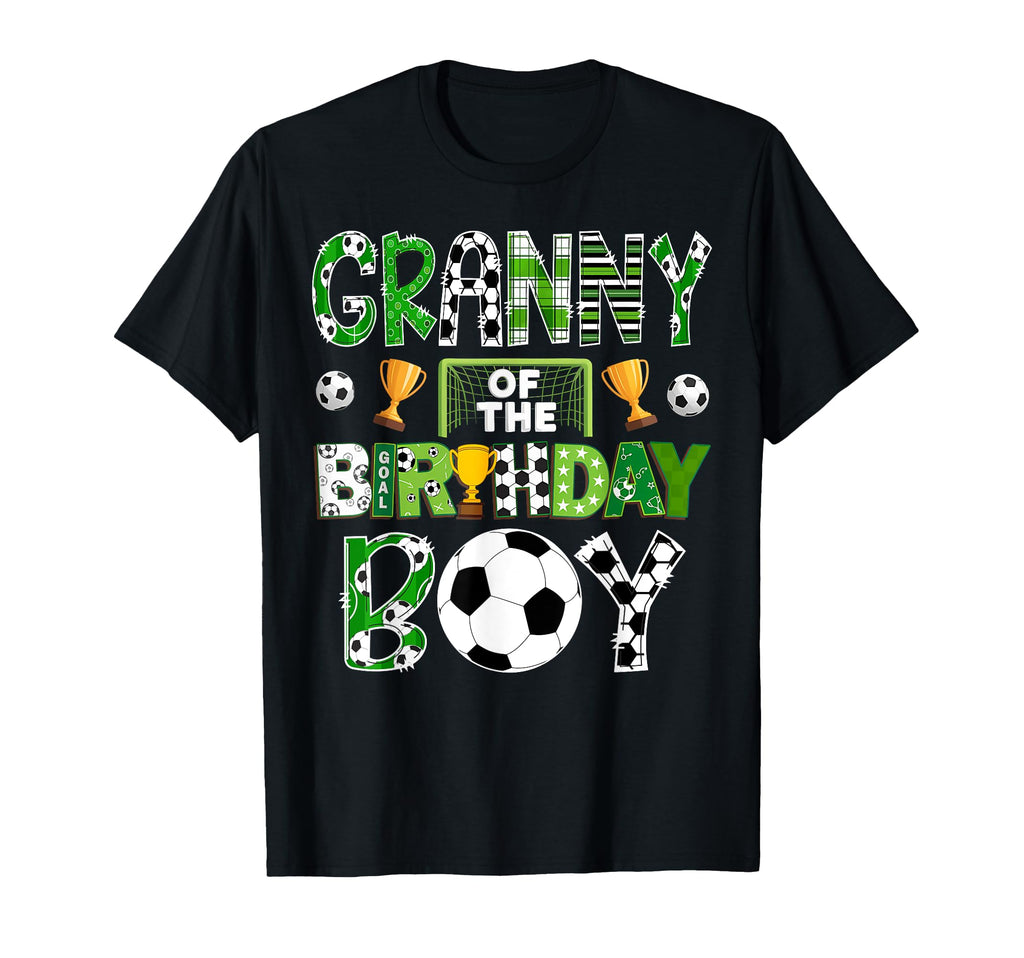 Granny Birthday Soccer Player Game Day T-Shirt - Unique Graphic Unisex - T-Shirt, Sweatshirt, Hoodie