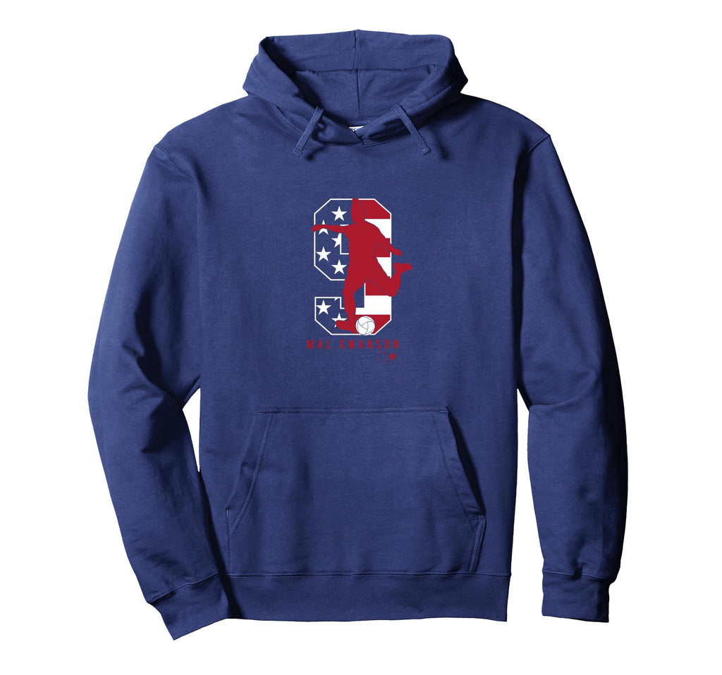 Mal Swanson 9 Uswnt Players Association Hoodie - Trendy Graphic for Adults - T-Shirt, Sweatshirt, Hoodie