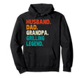 Funny Husband Dad Grandpa Grilling Hoodie - Streetwear Style for Adults - T-Shirt, Sweatshirt, Hoodie