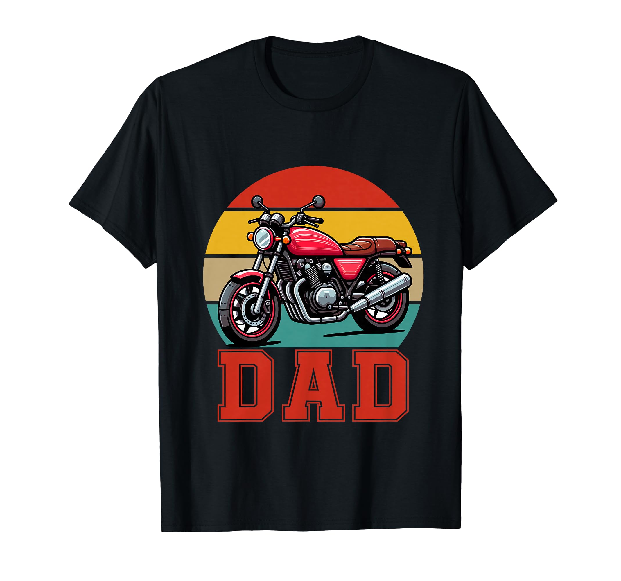 Dad Matching Motorcycle Biker T-Shirt - Aesthetic Graphic for Adults - T-Shirt, Sweatshirt, Hoodie