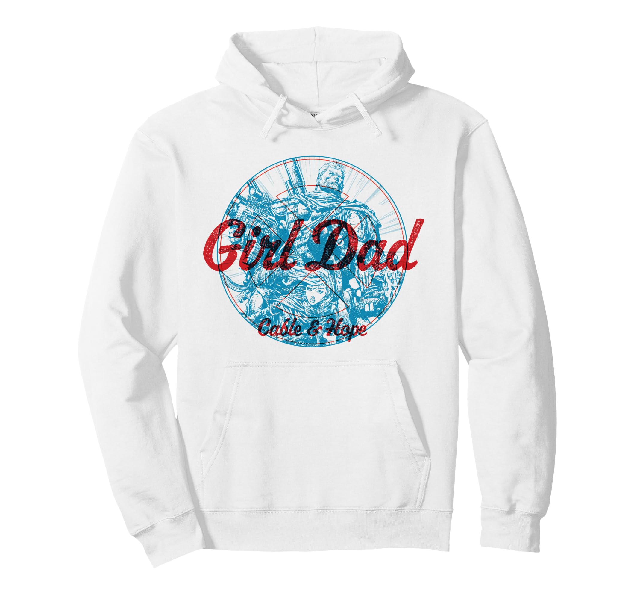 Marvel Super Heroes Dad X Cable Hope Hoodie - Aesthetic Graphic Men Women - T-Shirt, Sweatshirt, Hoodie